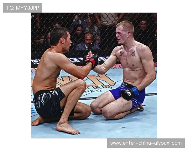 UFC选手赛后比心喊粉丝“我爱你”——掀起粉丝狂潮的新热点